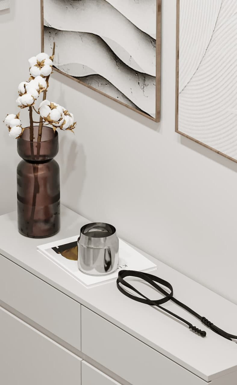 ДИЗАЙН-ПРОЕКТ ИНТЕРЬЕРА КВАРТИРЫ, ЖК GREEN PARK, МОСКВА, 60 М²