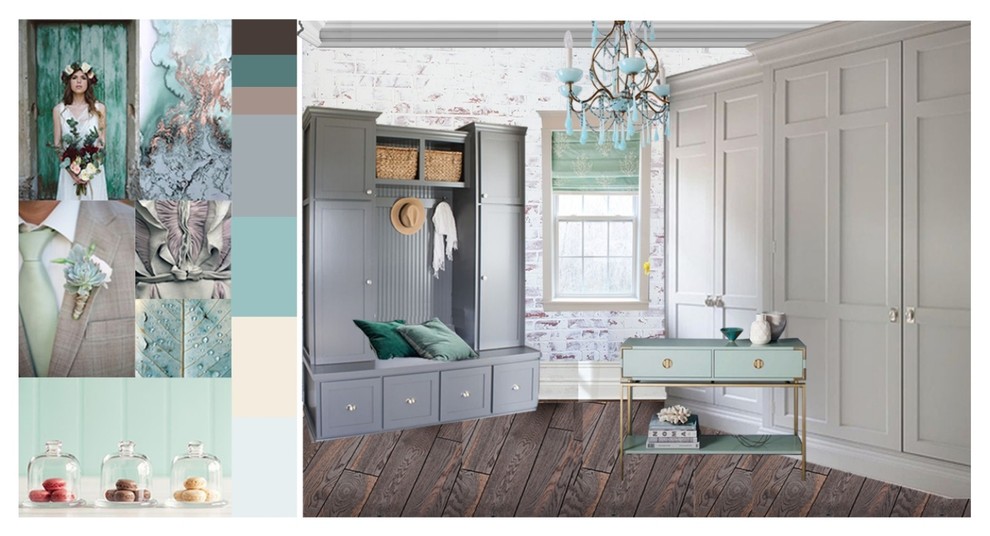 Обложка проекта: Проект квартиры в коллажах