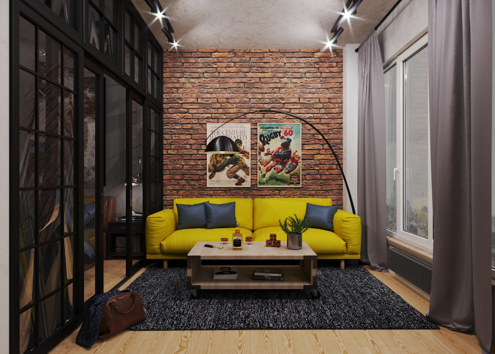 Квартира в стиле Лофт для молодого человека