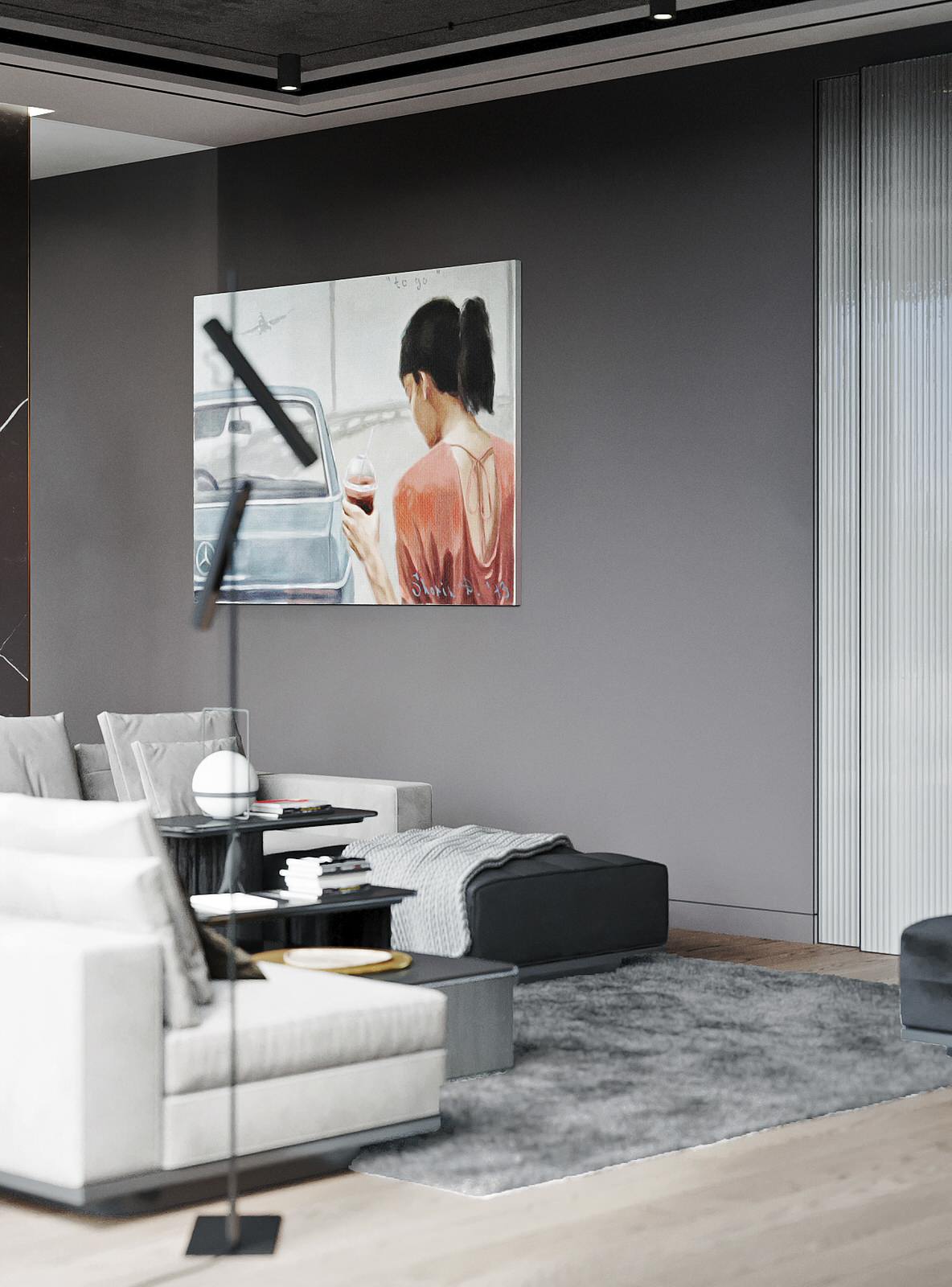 Дизайн интерьера загородного дома д. Никульское