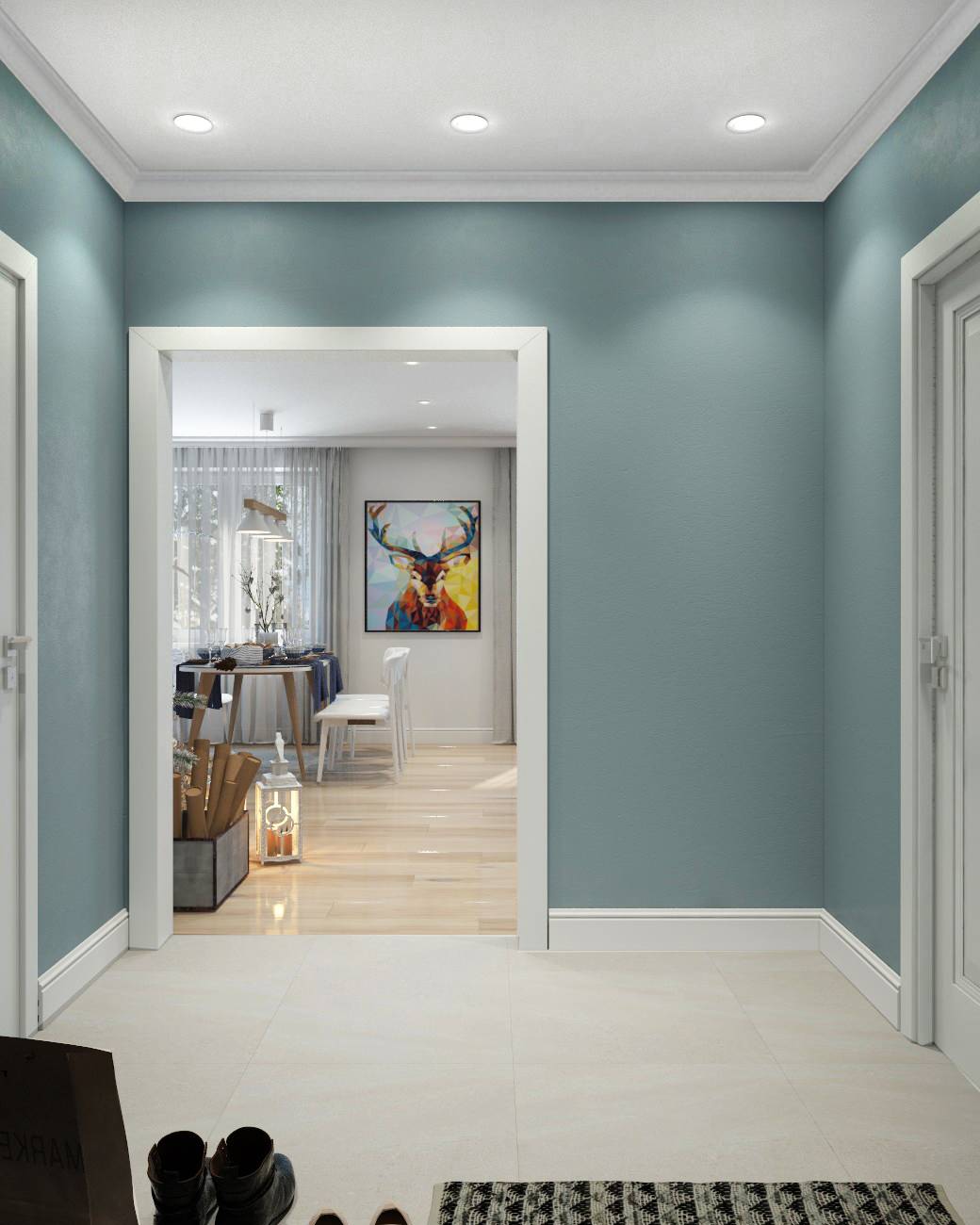 Студия для молодой девушки