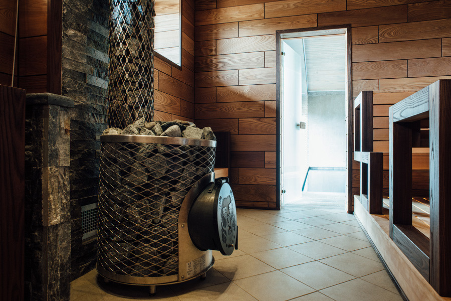 Отделка парной.