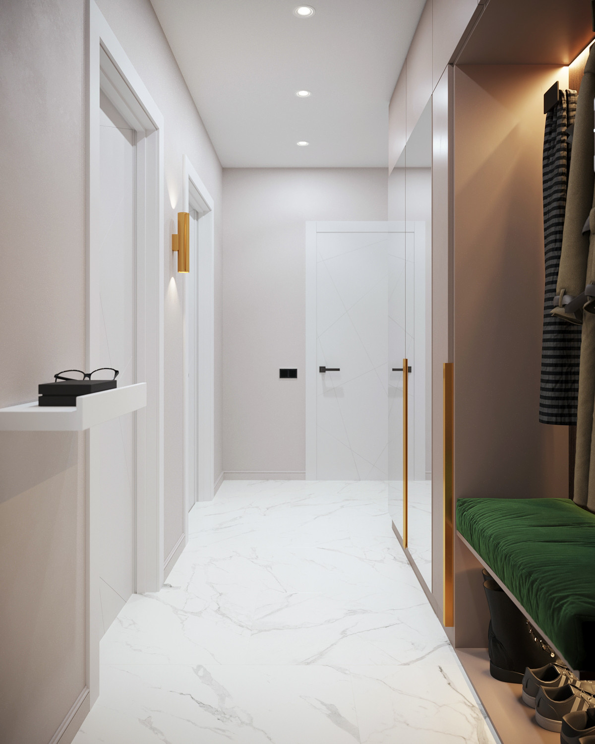 Зеленые акценты в ЖК на ул.Юбилейной