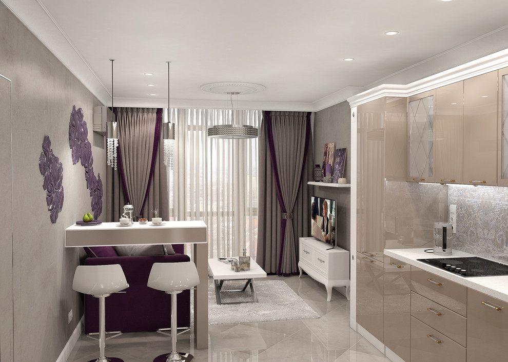 Обложка проекта: 2-комнатная квартира (two-room apartment)