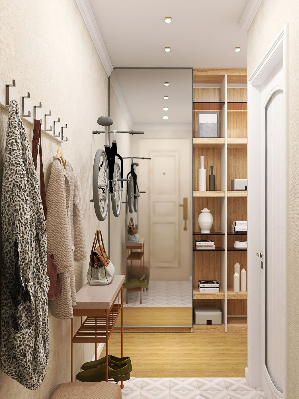 Однокомнатная квартира для пары с внуками