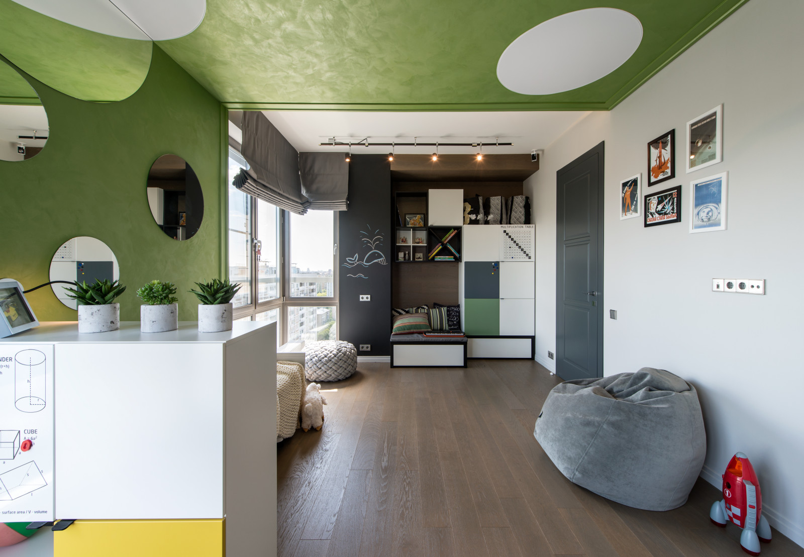 Квартира с панорамными окнами в ЖК "Седьмое небо"