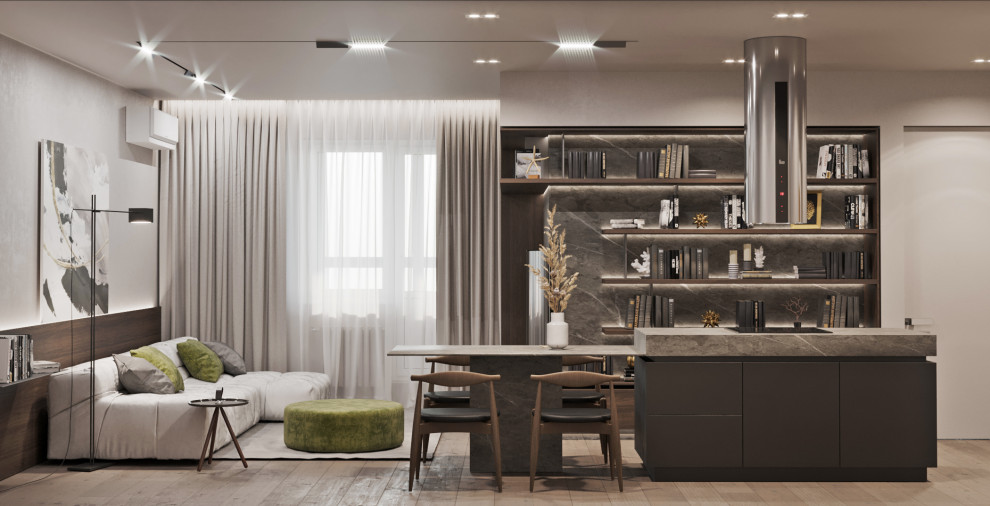 Квартира в бежевых тонах