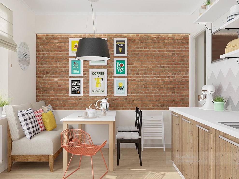 Дизайн двухкомнатной квартиры в скандинавском стиле