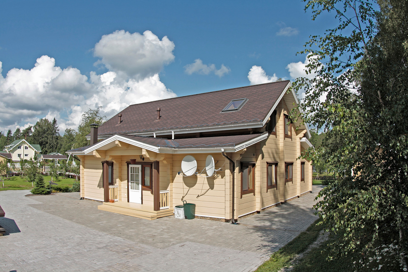 Wooden house in Melnikovo