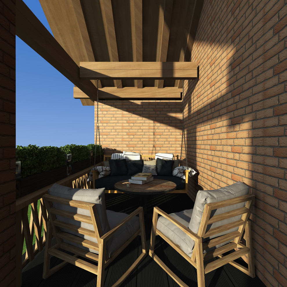 Интерьеры двухэтажной бани. Зона отдыха