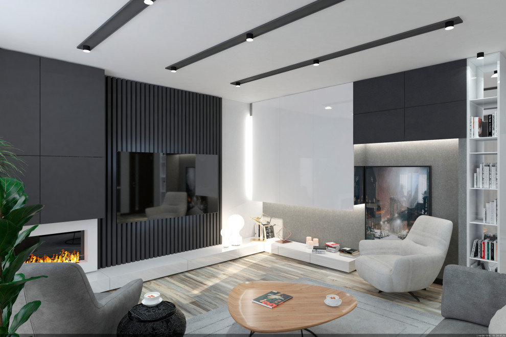 Такой интерьер дома в КП Дон