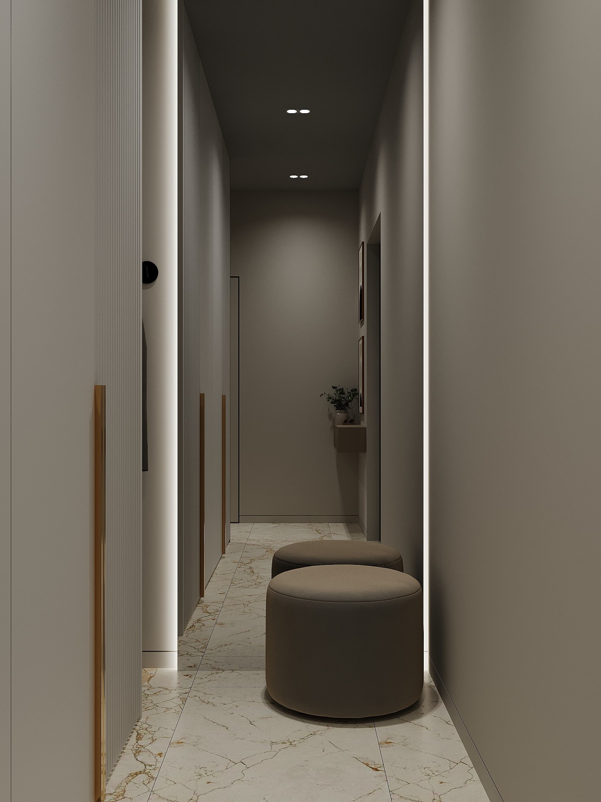 Обложка проекта: Дизайн 1-комнатной квартиры в жилом комплексе Приморский квартал