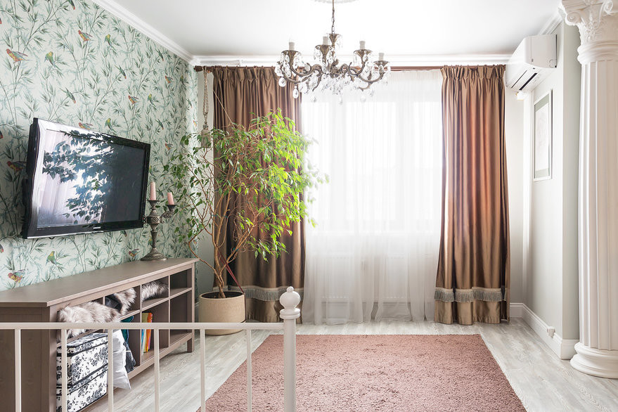 Одинцово ЖК "Гусарская баллада".Квартира в стиле Эклектика для молодой пары