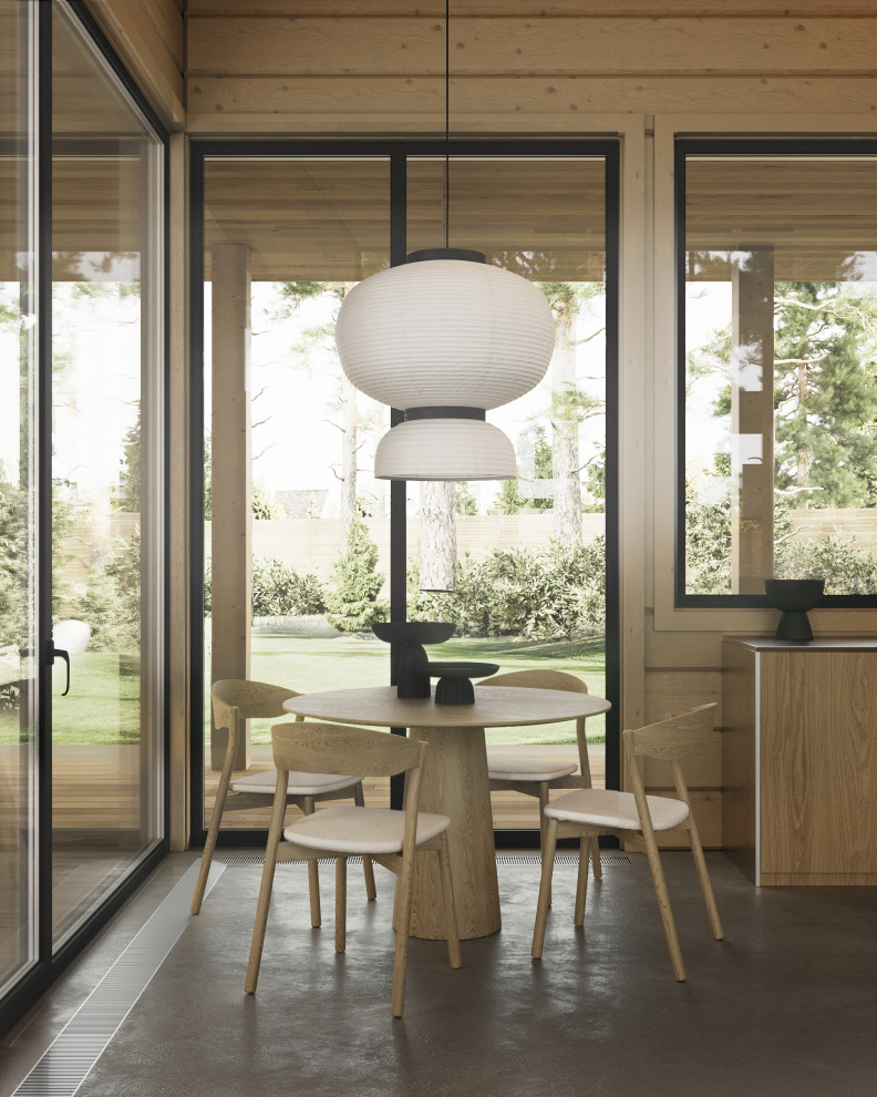 Дом из клееного бруса, интерьер