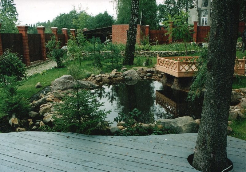 Ландшафтный дизайн на лесном участке