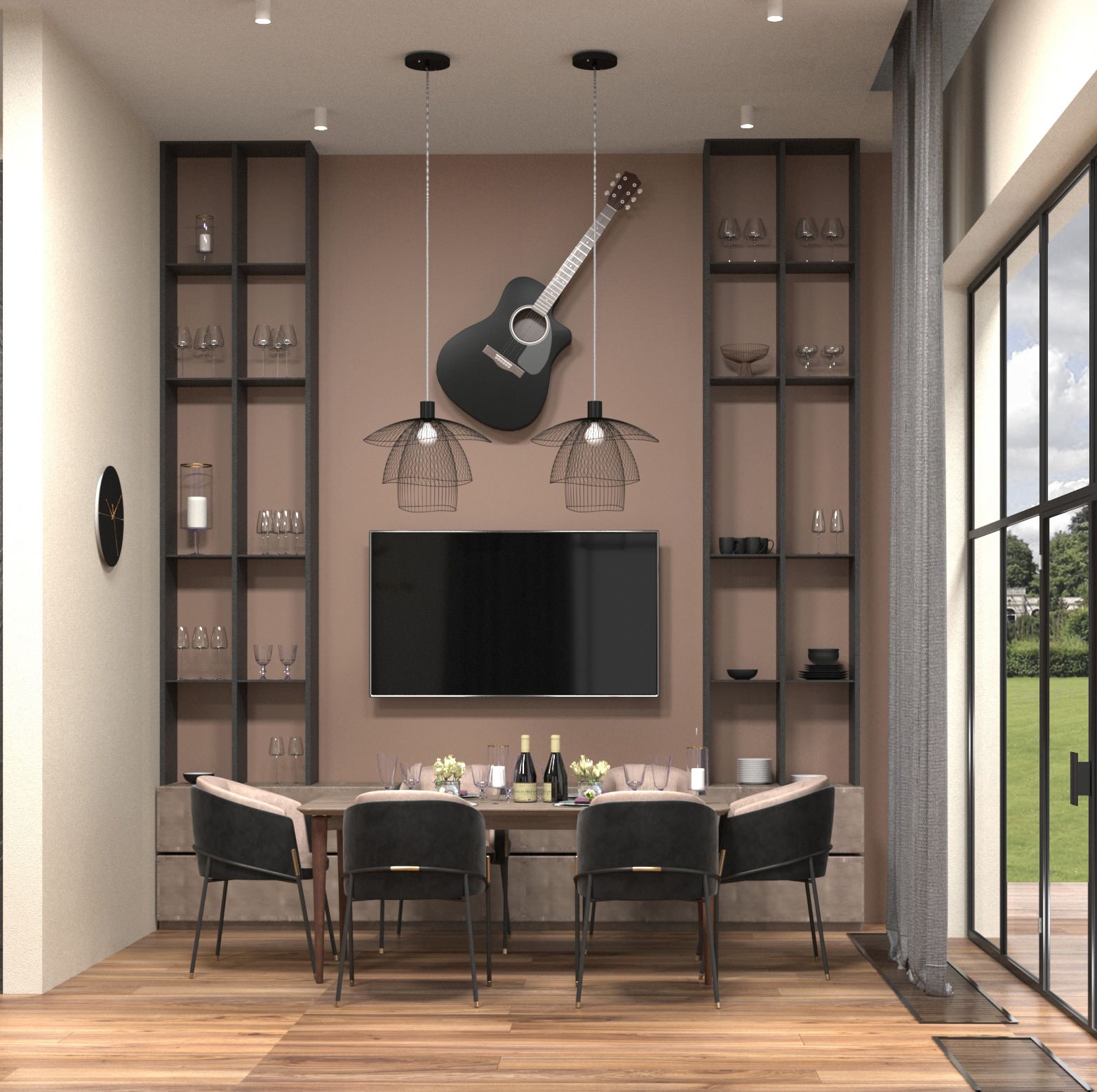 Дизайн-проект загородного дома 300 кв.м