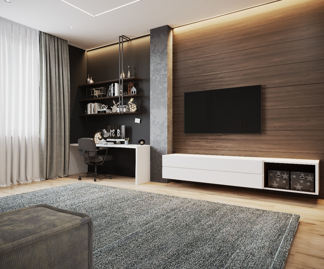 Дизайн проект частного дома 190 кв.м