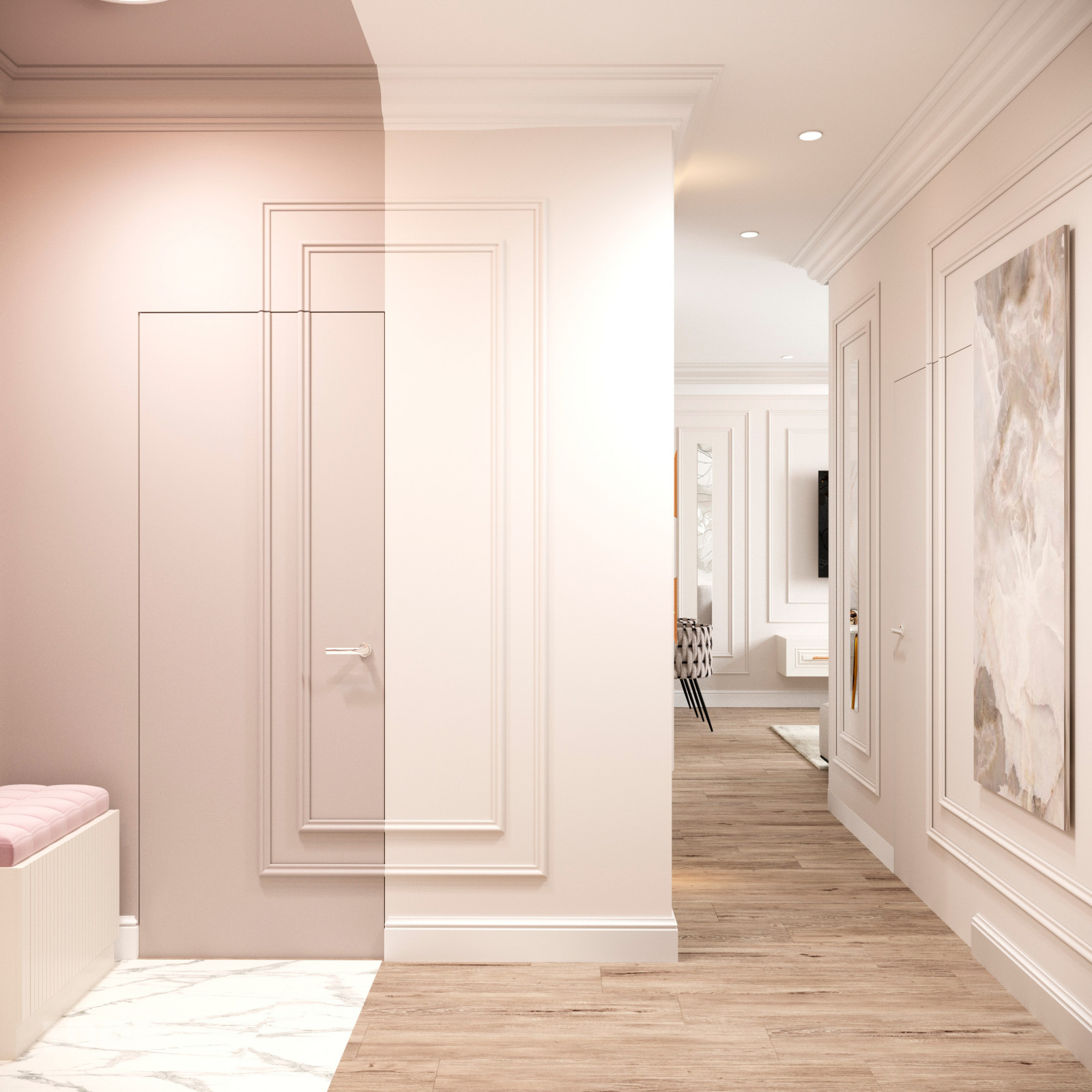 КВАРТИРА ЖК "ГЛАВНЫЙ" 49кв.м | 3DOM