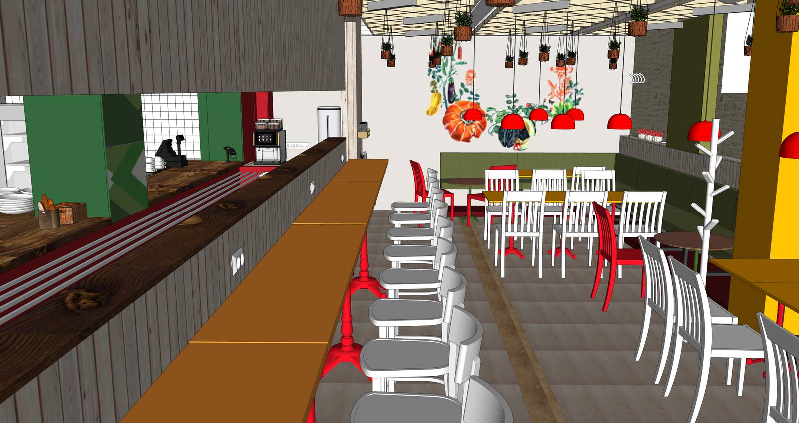 77 м.кв. - кафе - кулинария домашней еды.