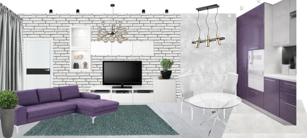 Обложка проекта: Квартира 80квм