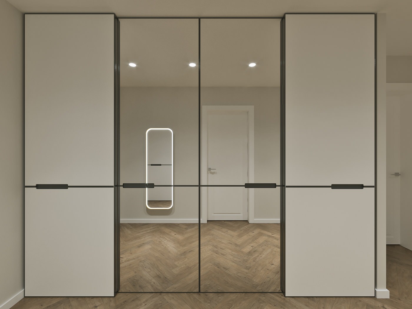 Прихожая ЖК "Резиденция"