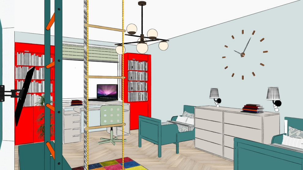 Скетчи детской комнаты