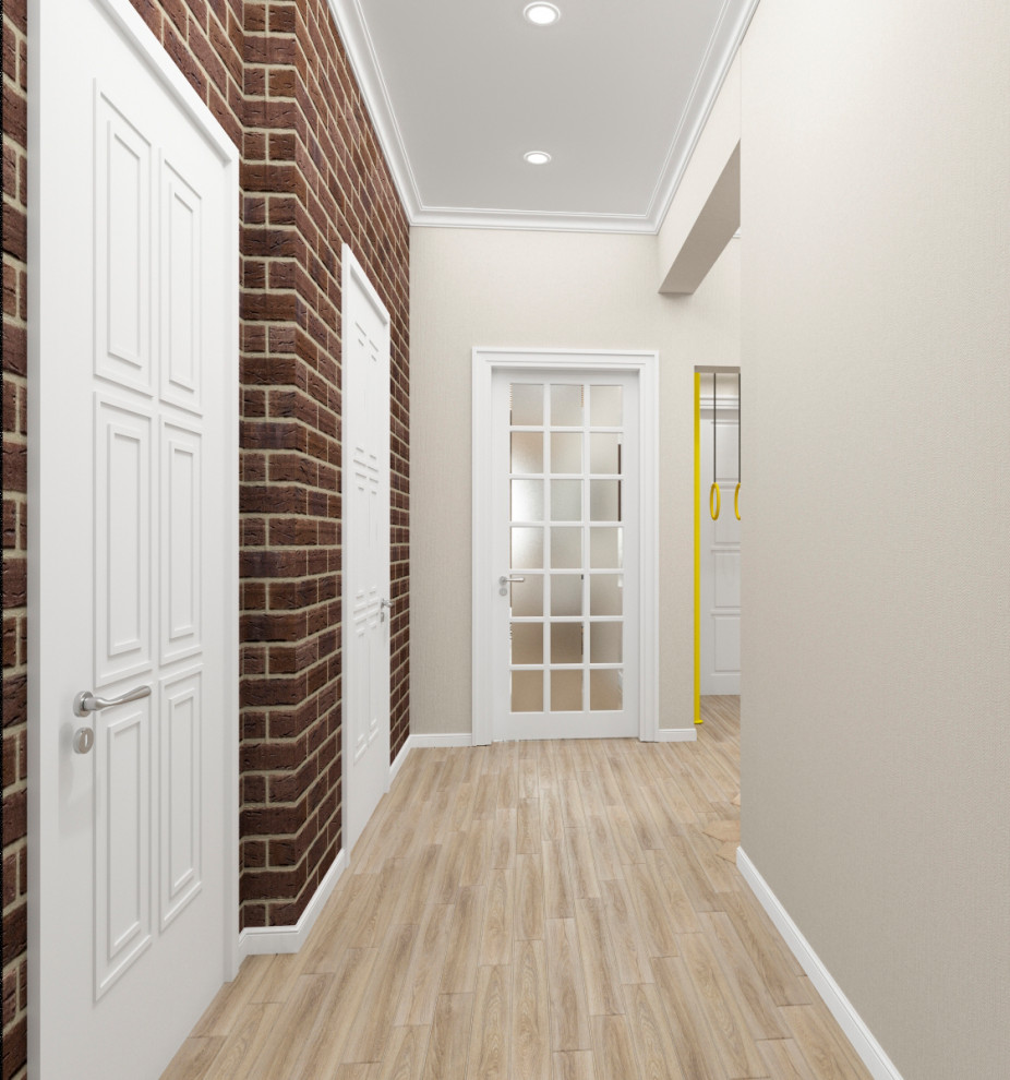 Дизайн прихожей в ЖК "Аврора-парк", г.Краснодар