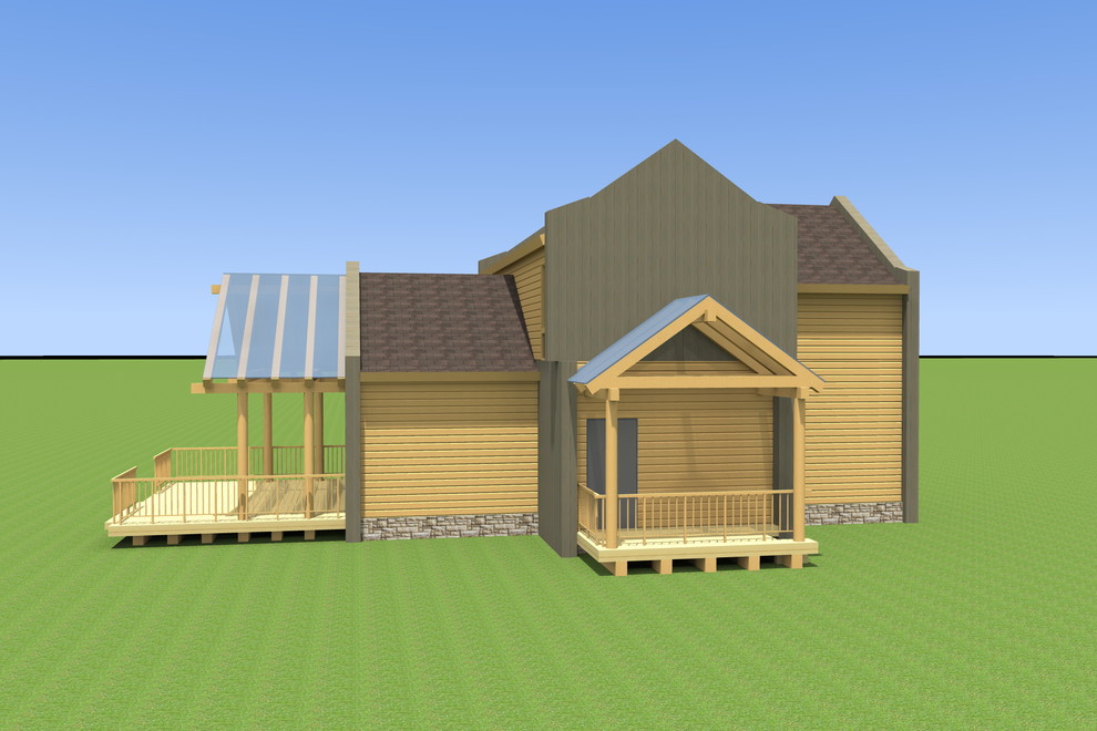 дома_Русский стиль