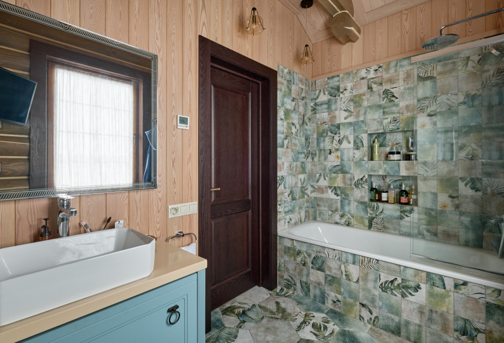 Модель Кантри в бревенчатом доме