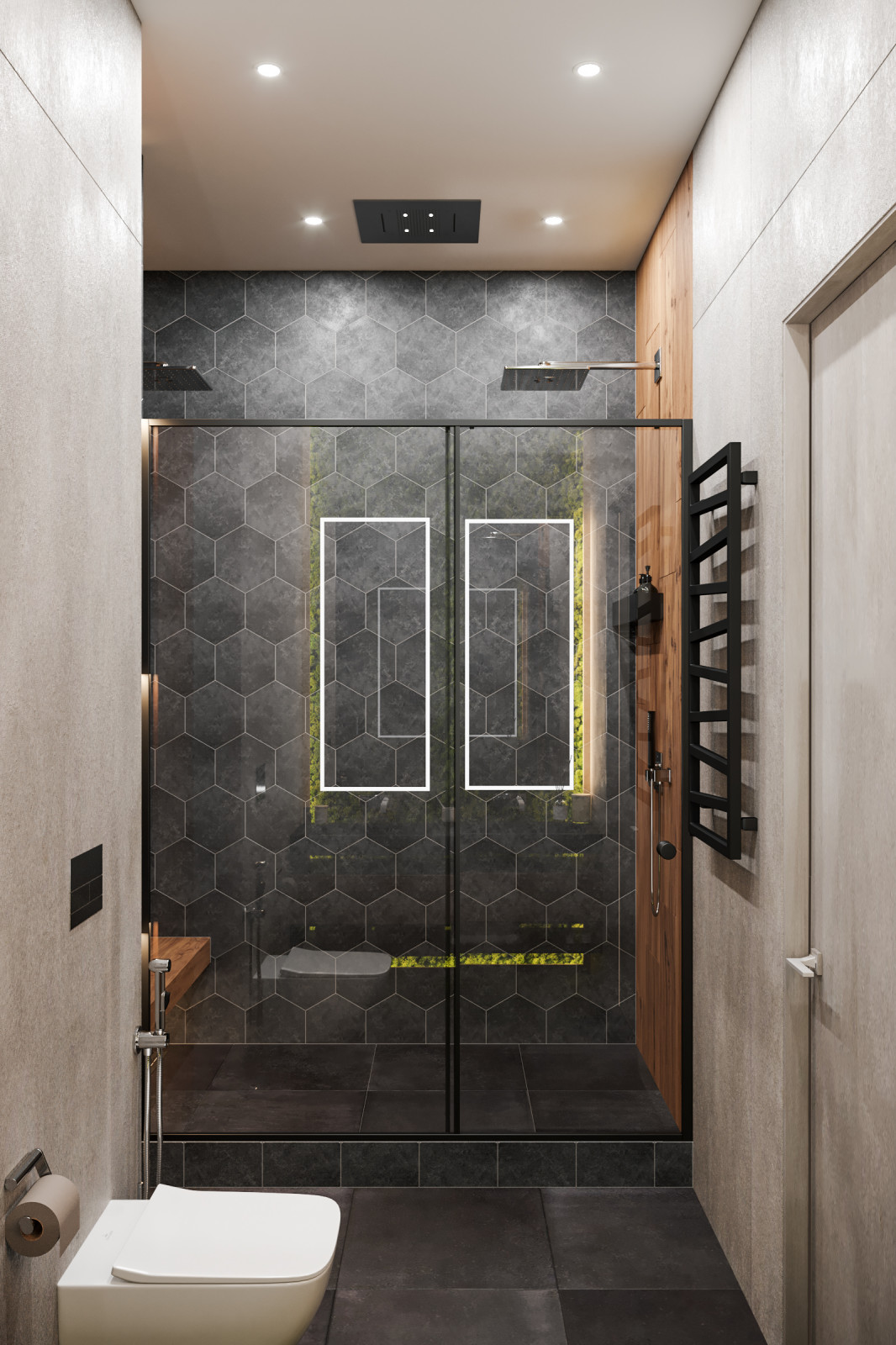 Квартира 132 кв.м. в современном стиле в ЖК "Ботанический сад LIFE".