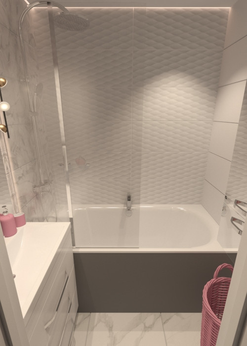 Ванная комната, г. Барнаул, ул. Власихинская