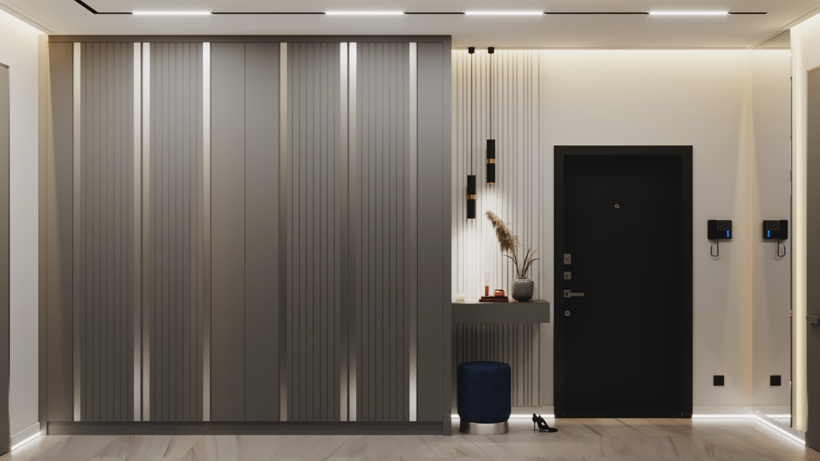 GRAY. Квартира в ЖК Дом на набережной, 64 кв.м