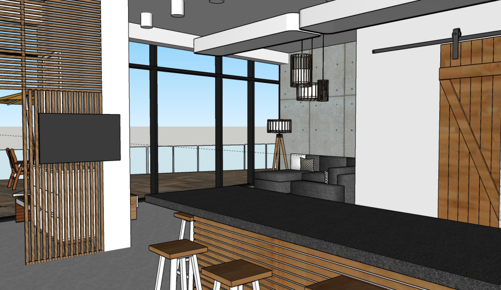 дом с видом на море