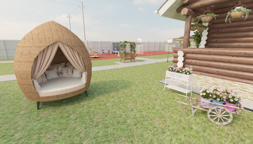 Ландшафт загородного дома