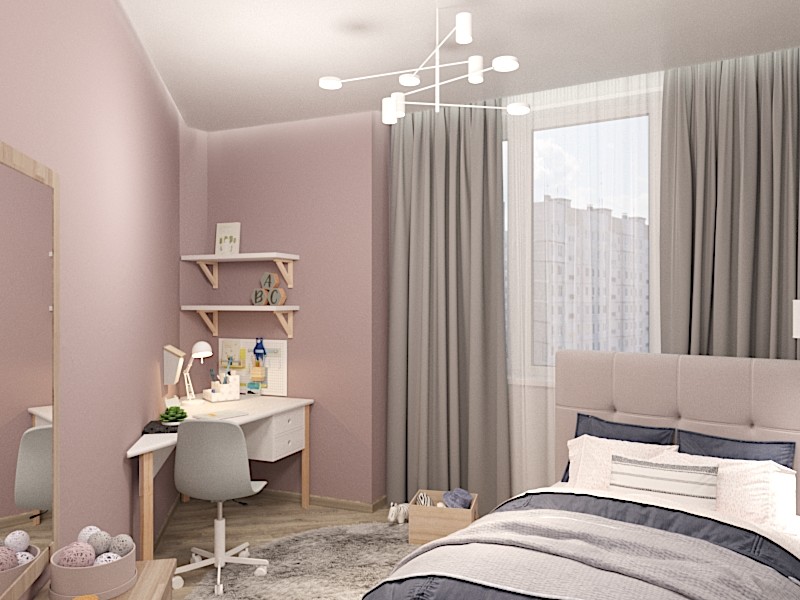 Обложка проекта: Комната девочки