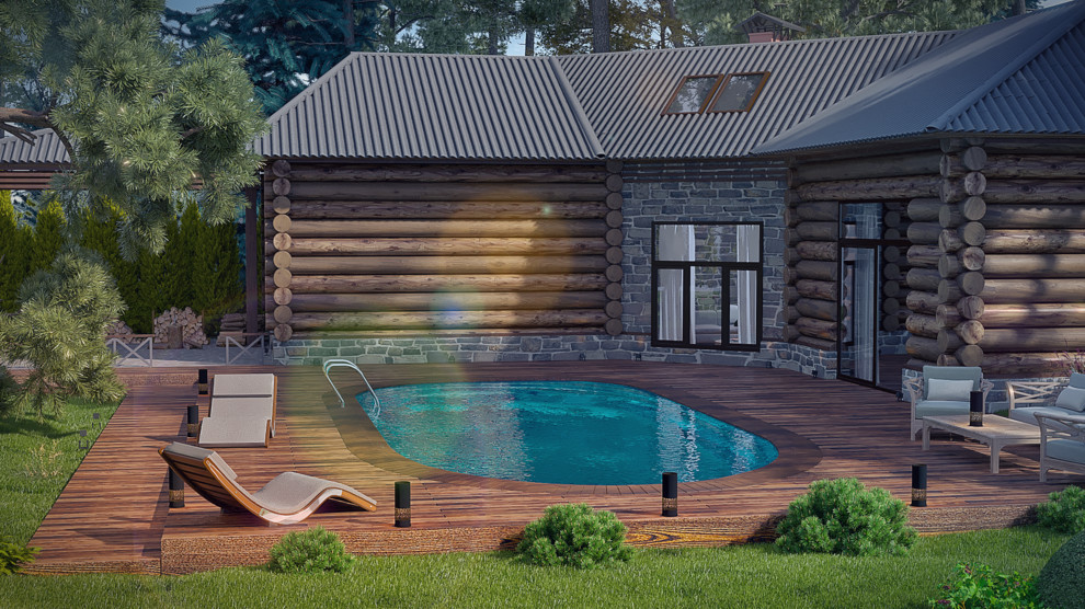 гостевой дом и прилегающая территория