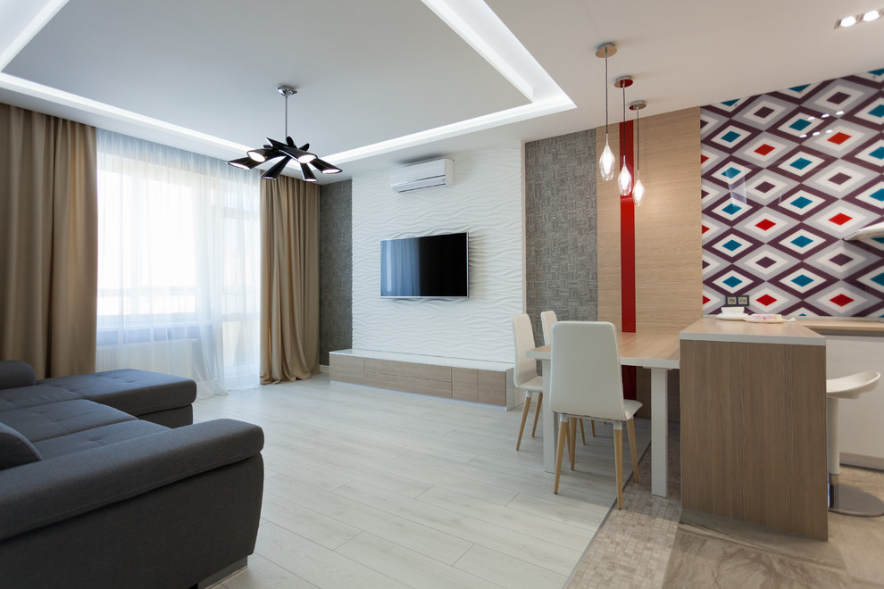 Квартира с яркими элементами