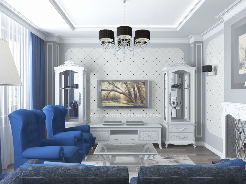 Дизайн-проект кв-ры ЖК г. Красногорск Московкая обл.