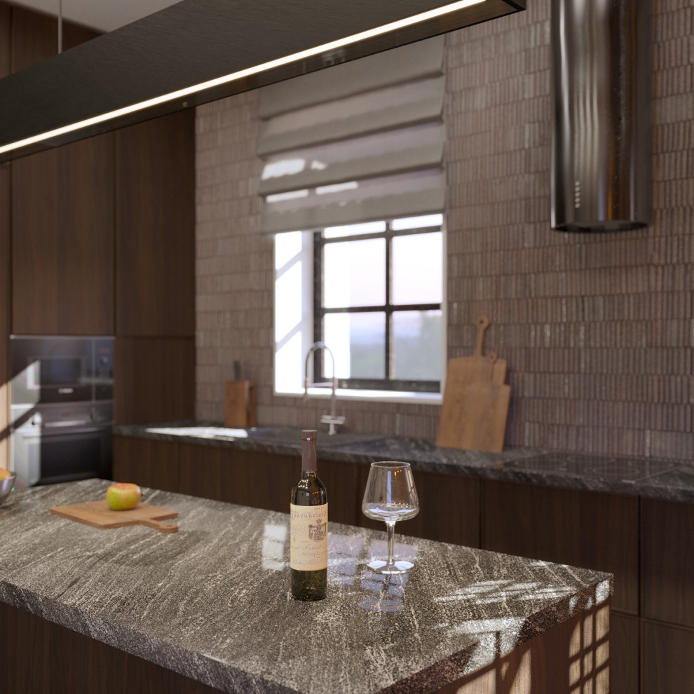 Обложка проекта: Проект кухни в современном стиле