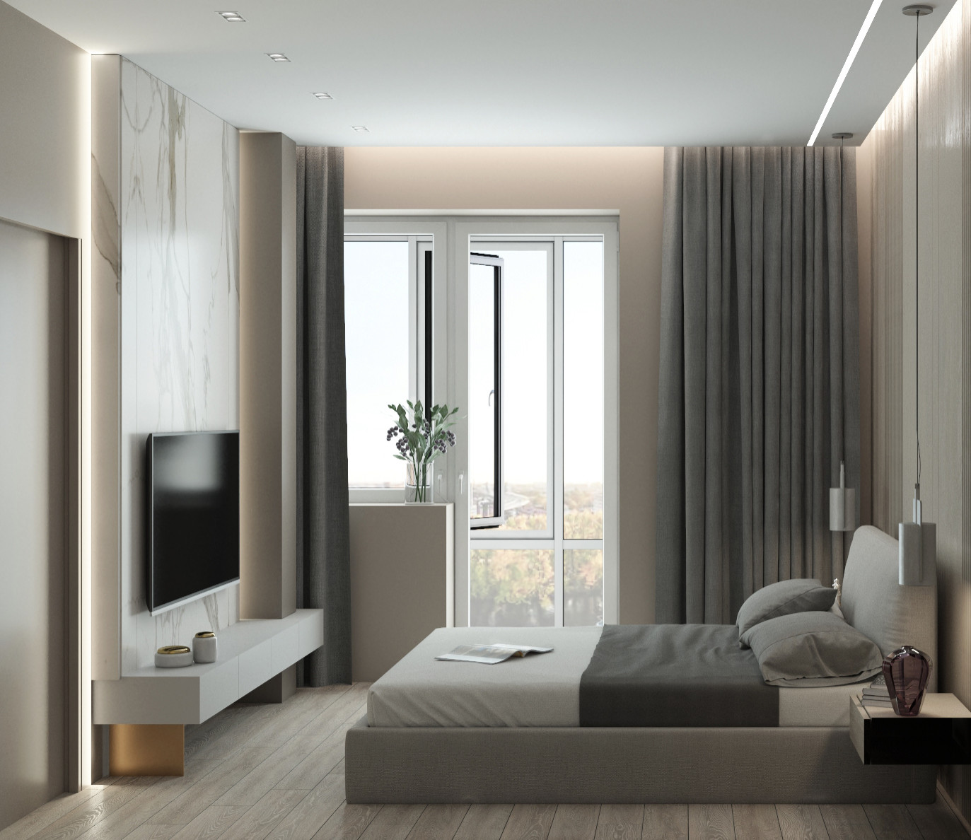 Camera da  letto master