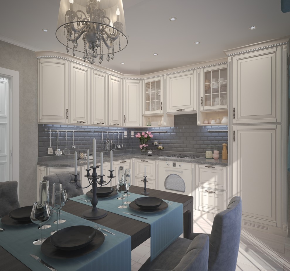 Обложка проекта: Кухня в классическом стиле