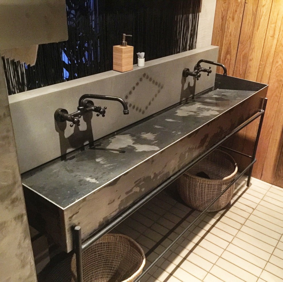 Обложка проекта: Стол и раковина в ресторан на Рубинштейна