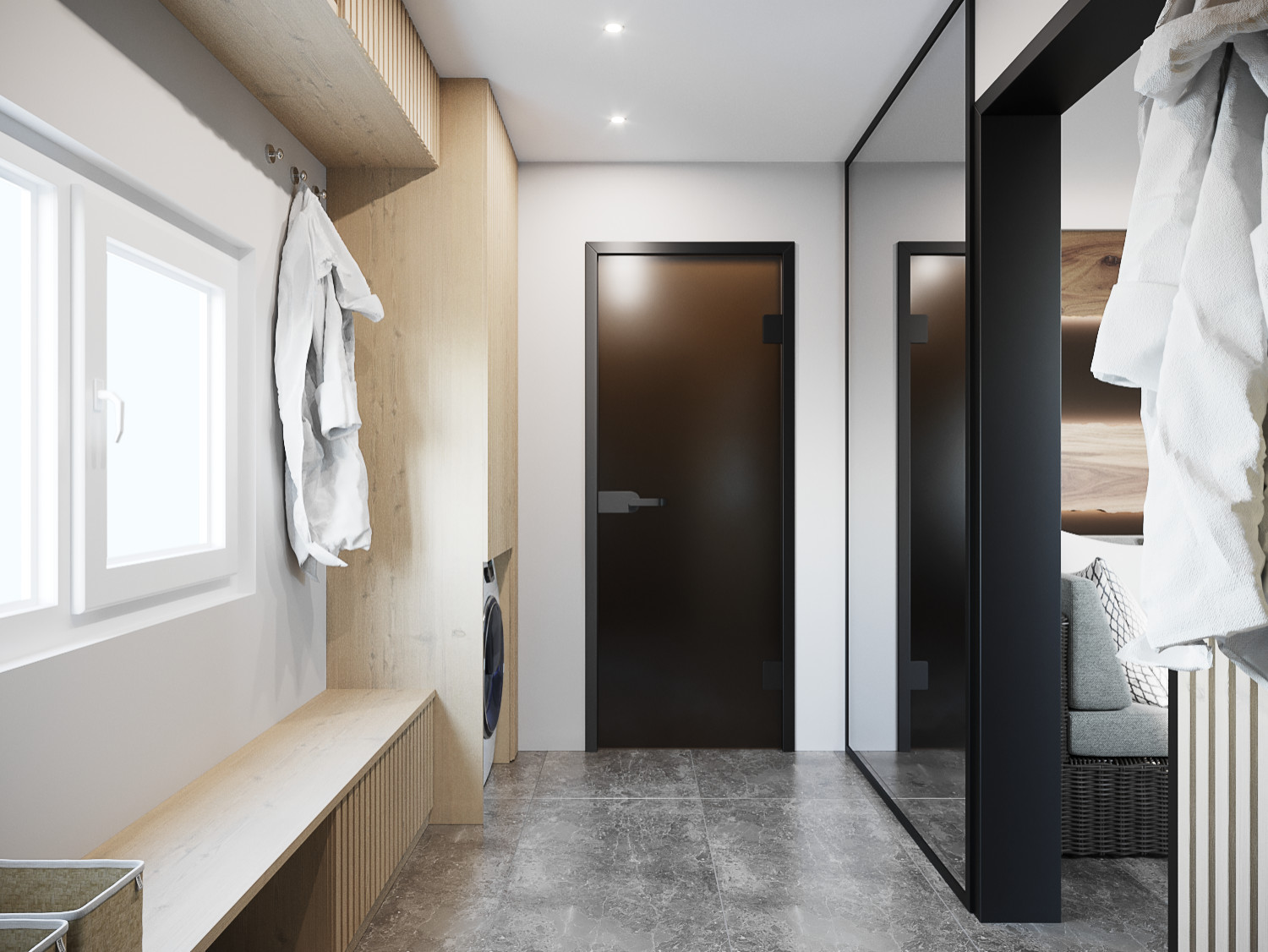 Обложка проекта: Банный комплекс в частном доме.