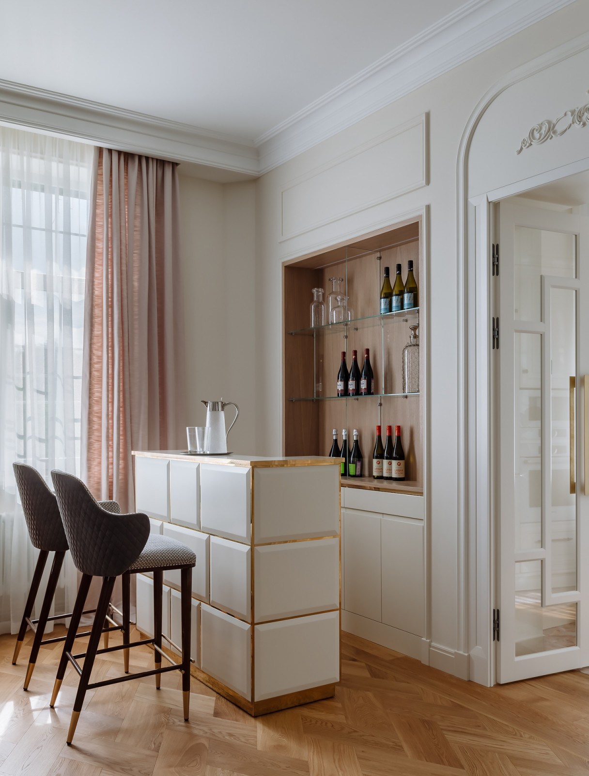 Стилизация квартиры в КП Довиль