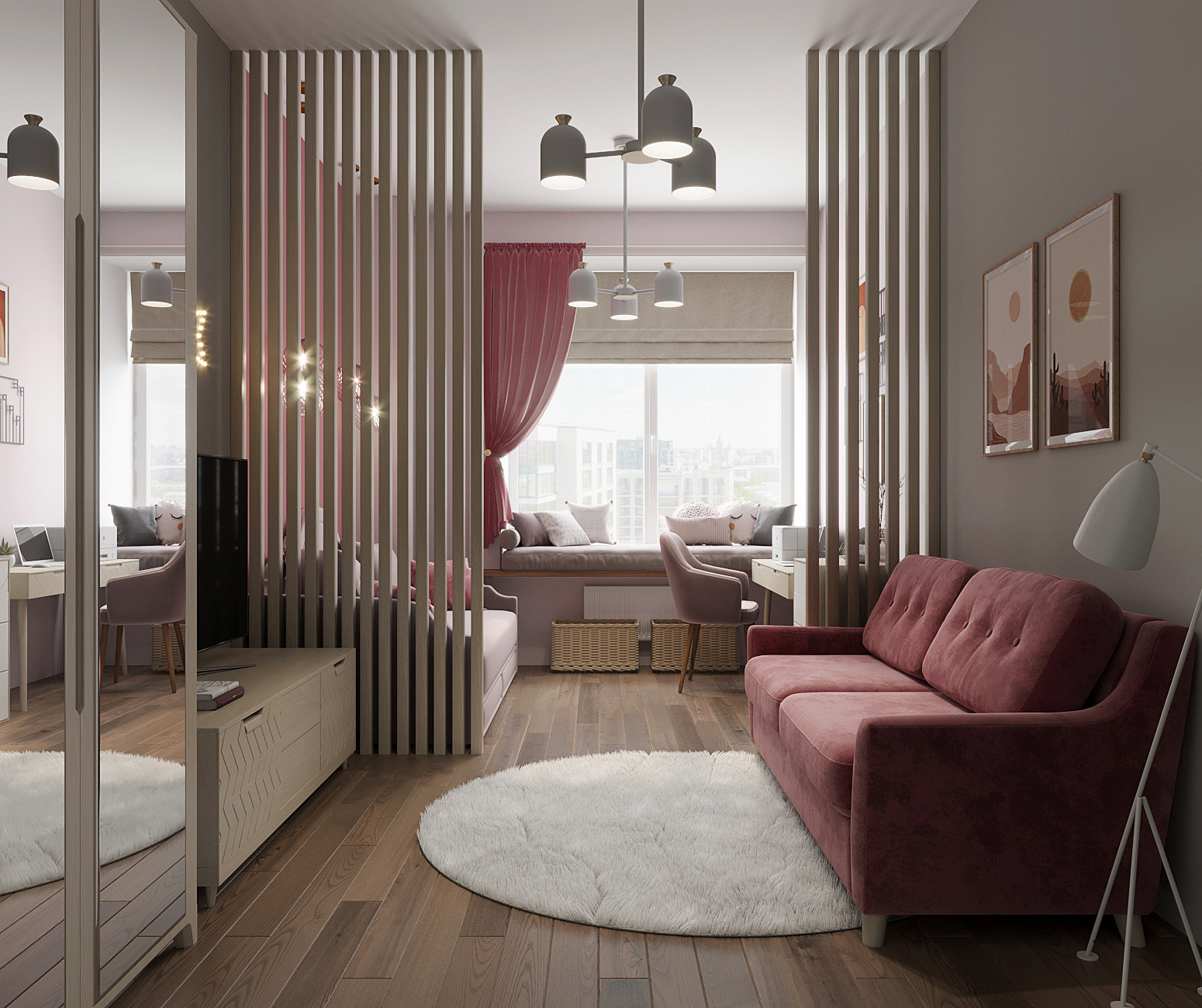 Комната младшей девочки