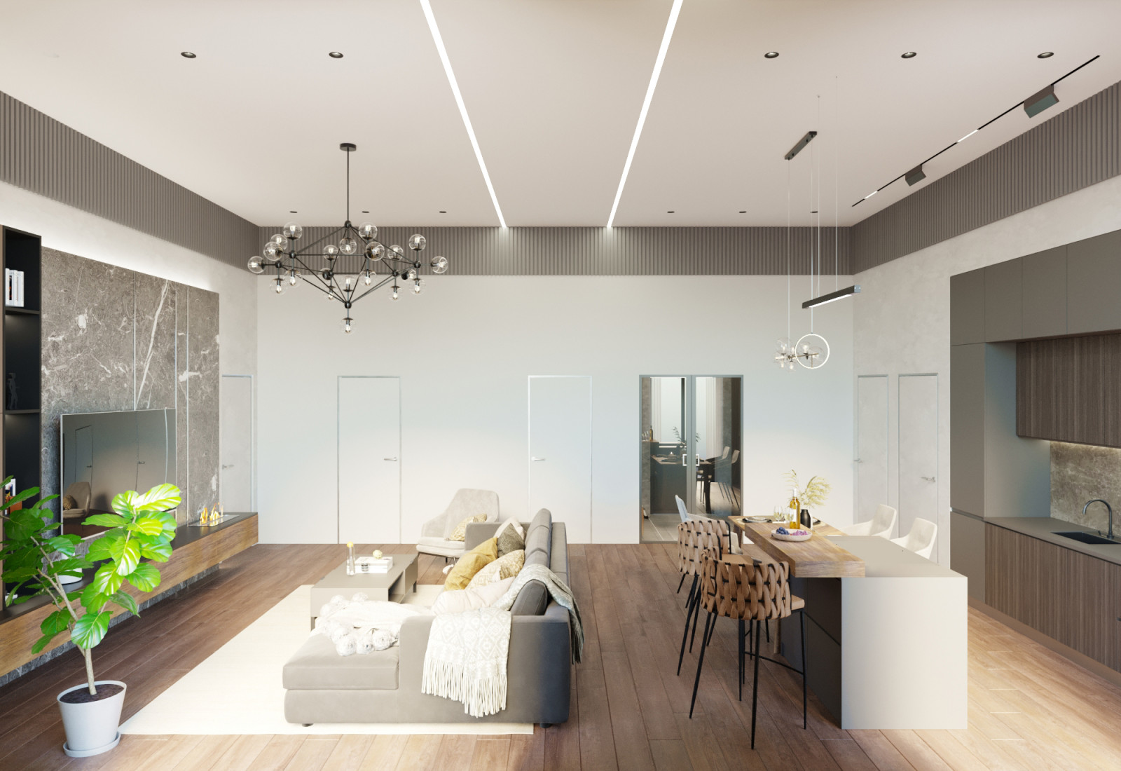 Дизайн интерьера квартиры в Москве