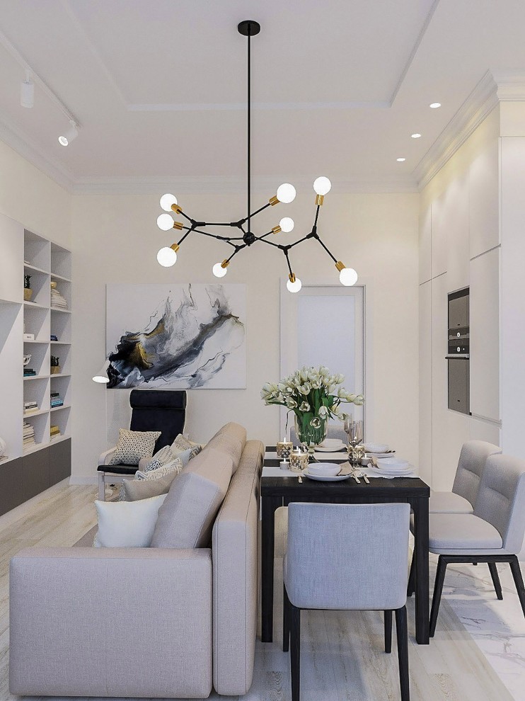 Монохромная кухня