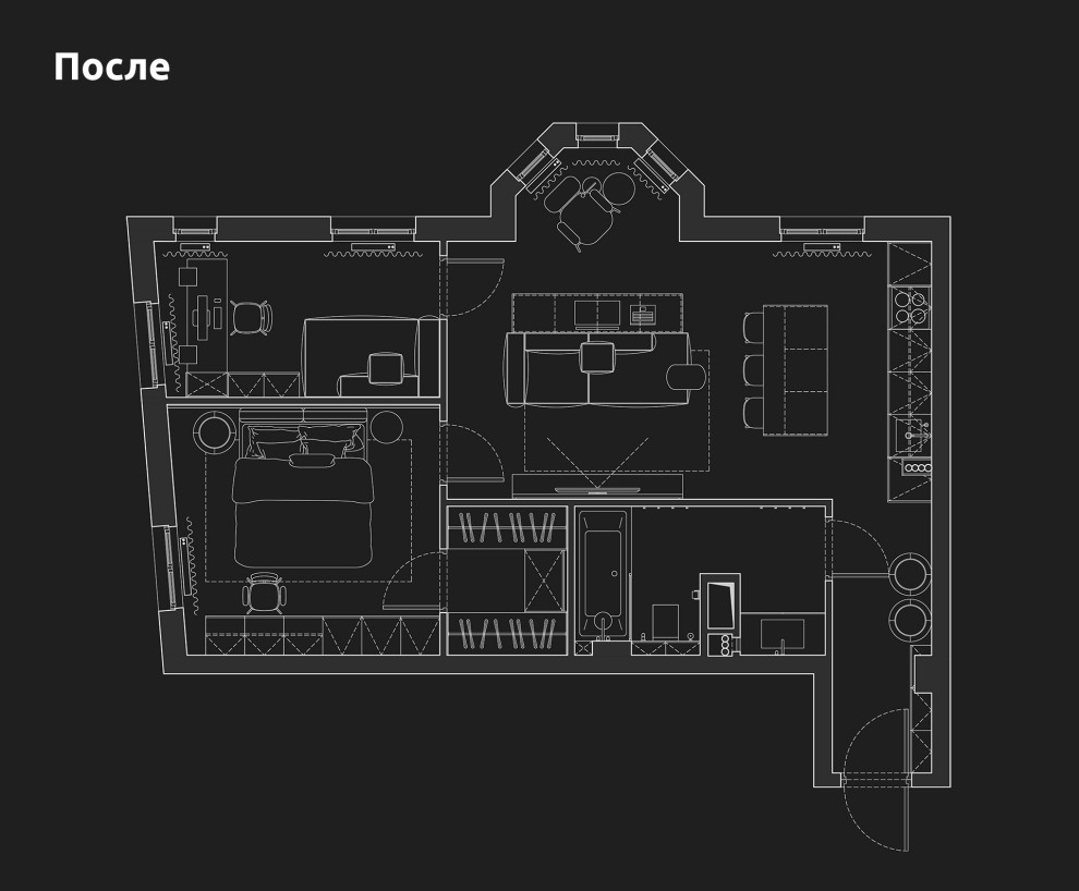 План квартиры после