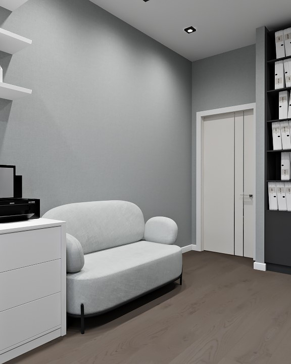 Кабинет в современном стиле