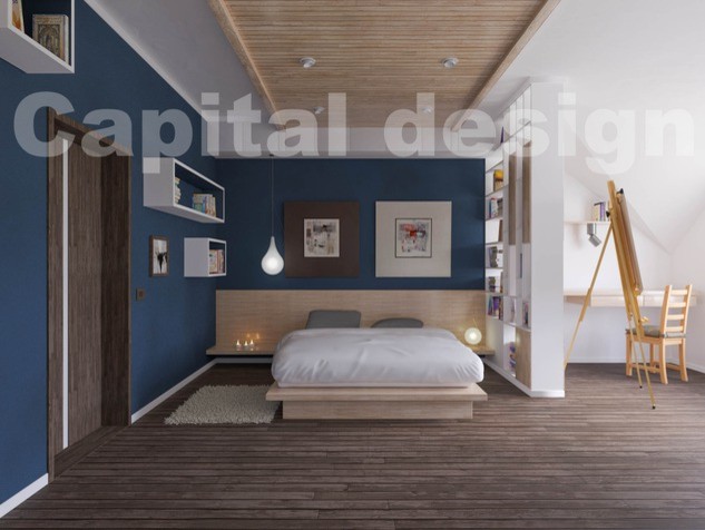 Обложка проекта: Комната для девушки - художницы